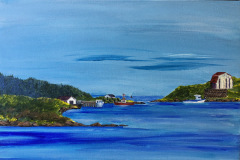 Newfoundland Memories - commissioned piece - sold